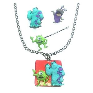 Disney Monsters Inc Inspired Jewelry 4 ct